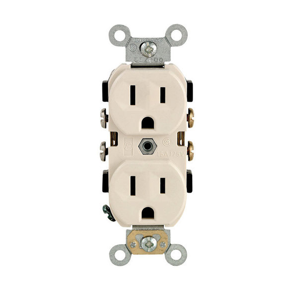 Leviton Duplex Receptacle Lta15A CBR15-00T